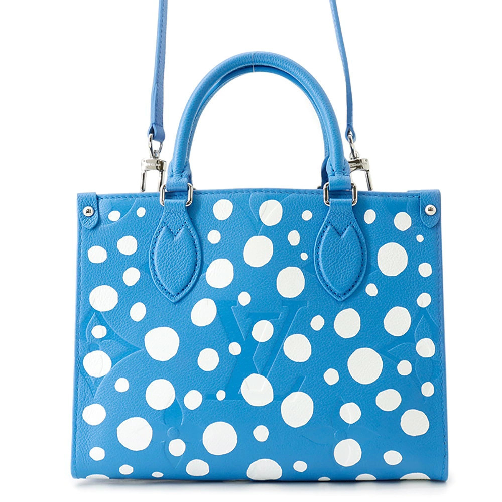 Louis Vuitton handbag Monogram Empreinte LV x YK On The Go bag